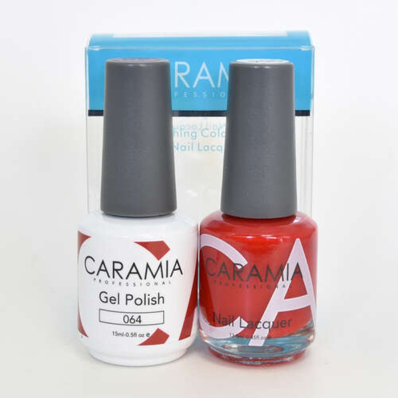 #064 Caramia Gel Polish & Nail Lacquer 0.5oz